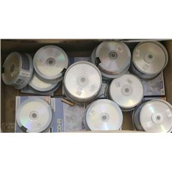BOX OF BLANK DISCS
