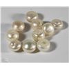 Image 1 : 124) FRESH WATER PEARLS 10PCS 71.5CT