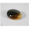 Image 1 : 159) NATURAL TIGER`S EYE 32.5CT