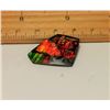 Image 1 : GREEN & ORANGE  FIRE AMMOLITE GEMSTONE
