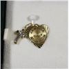 Image 1 : 14 KT YELLOW GOLD HEART PENDANT &