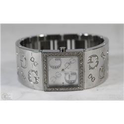 LADIES GUESS WATCH WITH JAPAN MOVEMENT &