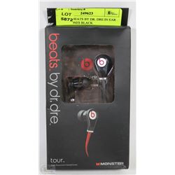 REPLICA BEATS BY DR. DRE IN EAR HEADPHONES BLACK