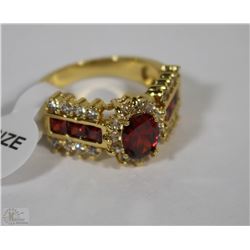 GOLD FILLED/PLATED RING SIZE 8