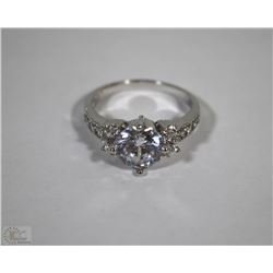 WHITE GOLD FILLED/PLATED RING SIZE 7