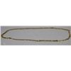 Image 1 : 22" GOLD PLATED CHAIN