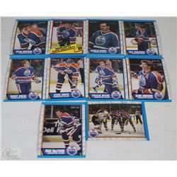 COLLECTION OF O-PEE-CHEE OILERS HOCKEY CARDS