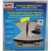 Image 1 : APC ERGONOMIC NOTE BOOK STAND WITH USB 2.0 HUB