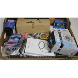 FLAT OF ASSORTED ELECTRONIC ITEMS INCLUDING,
