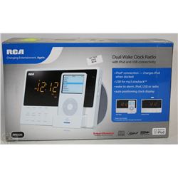 RCA DUAL WAKE CLOCK RADIO