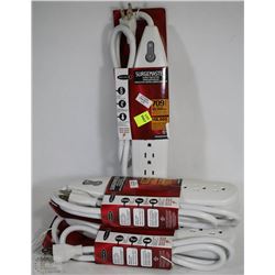 LOT OF 4 BELKIN SURGE PROTECTORS
