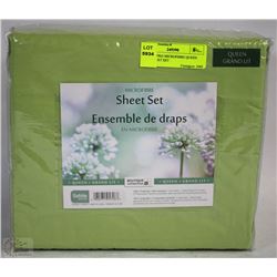NEW IN PKG MICROFIBRE QUEEN SIZE SHEET SET