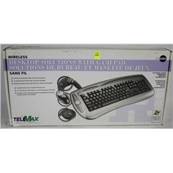 TELEMAX WIRELESS GAMING KEYBOARD KIT