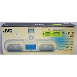 JVC PORTABLE AUDIO SYSTEM