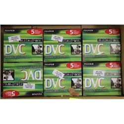 CASE OF SIX 5 PACK FUJIFILM DVC