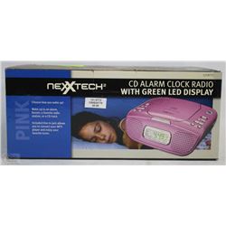 NEXTECH CD ALARM CLOCK RADIO