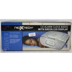 NEXTECH CD ALARM CLOCK RADIO