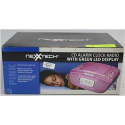 NEXTECH CD ALARM CLOCK RADIO
