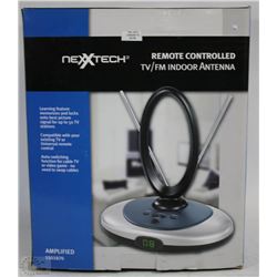 NEXTECH REMOTE CONTROLLED TV/FM INDOOR ANTENNA