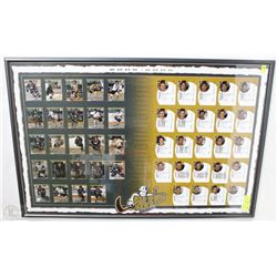 OILERS OKOTOKS PICTURE SIGNED PLAYER CARDS