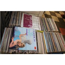 6 BOXES OF ASSORTED RECORDS