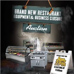 WELCOME TO KASTNER AUCTIONS RESTAURANT SALE