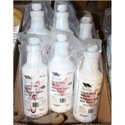 CASE WITH SIX 1L LIQUID DRAIN CLEANER ON CHOICE