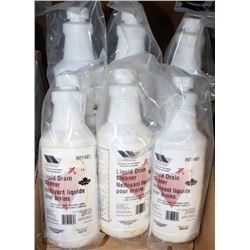 CASE WITH SIX 1L LIQUID DRAIN CLEANER ON CHOICE