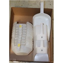 BOX WITH 12 ASSORTED FOOD SCOOPS