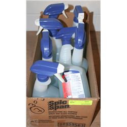 CASE WITH EIGHT 945ML BOTTLES OF SPIC AND SPAN