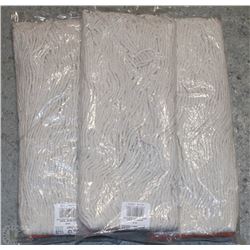 LOT OF THREE CUT END MOPS HEADS ON CHOICE