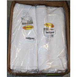 CASE WITH 4 NEW 17" X 20" BAR MOP TOWELS ON CHOICE