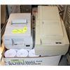 Image 1 : LOT OF 2 EPSON SLIP PRINTERS W/ PAPER & RIBBONS