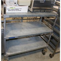 3 TIER METRO CART 36"X18"X40"