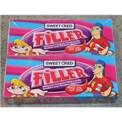 LOT WITH TWO CASES FILLER FONDANT FILLED CANDY