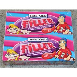 LOT WITH TWO CASES FILLER FONDANT FILLED CANDY