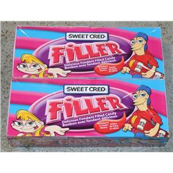 LOT WITH TWO CASES FILLER FONDANT FILLED CANDY