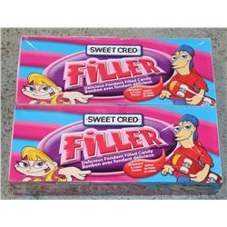 LOT WITH TWO CASES FILLER FONDANT FILLED CANDY