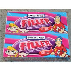 LOT WITH TWO CASES FILLER FONDANT FILLED CANDY