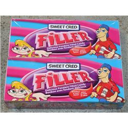 LOT WITH TWO CASES FILLER FONDANT FILLED CANDY