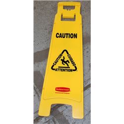 LARGE WET FLOOR CAUTION FOLDING SIGN ON CHOICE