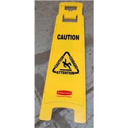 LARGE WET FLOOR CAUTION FOLDING SIGN ON CHOICE