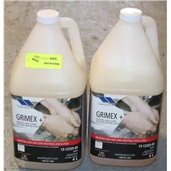 TWO 4L BOTTLES OF INDUSTRIAL HAND CLEANER