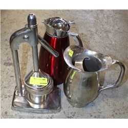 THREE VARIOUS SERVERS