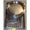Image 1 : STACK OF STEEL TRAYS