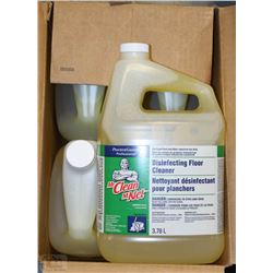 CASE OF  FOUR 4L JUGS OF MR CLEAN