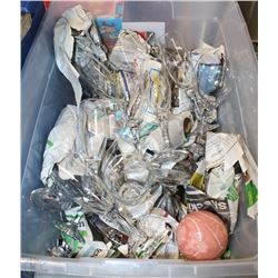 BOX OF ASSORTED SIZE WINE GLASSES