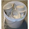 Image 1 : BUCKET OF FRENCH SOUP BOWLS