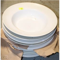 STACK OF LARGE BOWLS