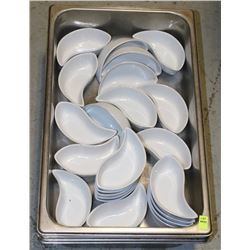 THREE FULL SIZE INSERTS WITH SERVING DISHES